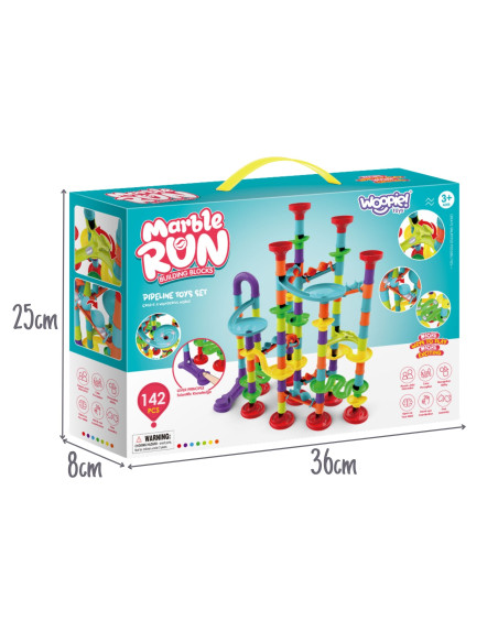 WOOPIE Ball Track Spiral Set 142 pcs.