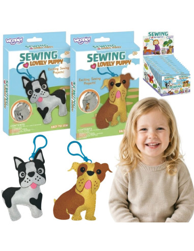 Woopie DIY Keychain Sewing Kit for Kids