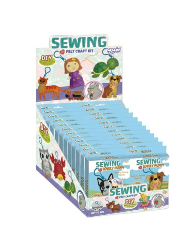 Woopie DIY Keychain Sewing Kit for Kids