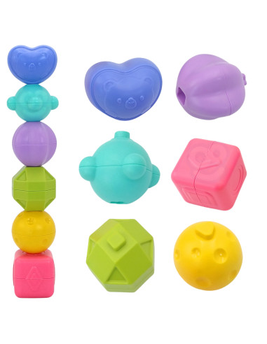 WOOPIE BABY sensorinio ugdymo veiklos kubas