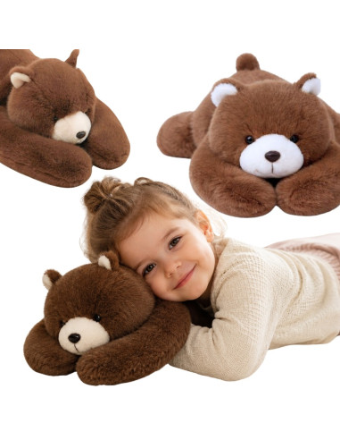 WOOPIE Weighted Plush Toy Teddy Bear Bruno Anti-Stress Sensory Heavy Bear Cuddly Toy 65cm 1500g