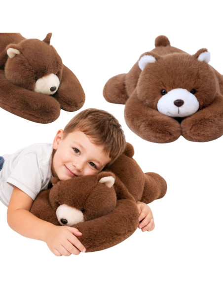 WOOPIE Weighted Plush Toy Balboa Bear Anti-Stress Sensory Heavy Bear Cuddly Toy 65cm 2500g