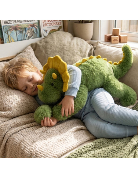 WOOPIE Dinosaur Anti-Stress Sensory Weighted Plush Toy Heavy Bear Cuddly Toy 65cm 1500g