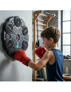 WOOPIE išmanusis bokso skydas su „Bluetooth“ reflekso treniruotėms 2