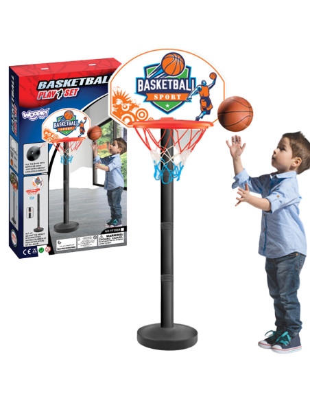 WOOPIE Basketball Set Ball Skill Game with 93cm