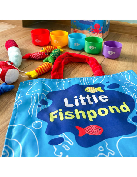 WOOPIE Little Fisherman's Set Learning Counting 22 Pieces