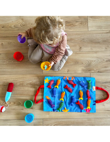 WOOPIE Little Fisherman's Set Learning Counting 22 Pieces