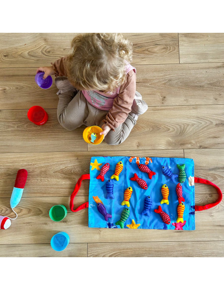 WOOPIE Little Fisherman's Set Learning Counting 22 Pieces