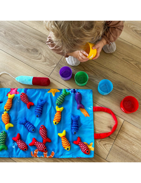 WOOPIE Little Fisherman's Set Learning Counting 22 Pieces