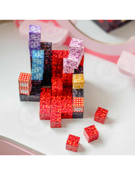 WOOPIE Magnetic Blocks Cubes Pixels 74pcs.