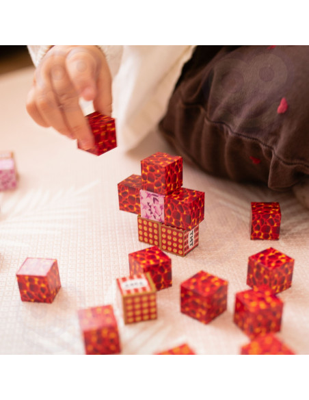 WOOPIE Magnetic Blocks Cubes Pixels 74pcs.