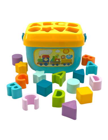 WOOPIE BABY Sorter 2 in 1 Case Suitcase + Alphabet and Shape Learning