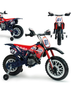 INJUSA Repsol 6V Electric Cross motociklas su 6V elektriniu varikliu