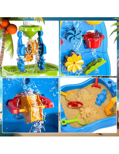 Водяная стена Woopie Waterfall XXL 2 в 1: водный стол
