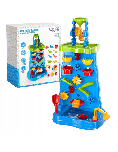 WOOPIE Waterfall XXL Water Wall 2 in 1 Water Table