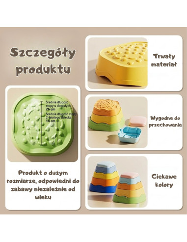 WOOPIE Sensory Balancing Stones 5 pcs.