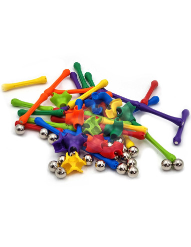 WOOPIE Magnetic Construction Blocks Creative Puzzle 70 pcs.