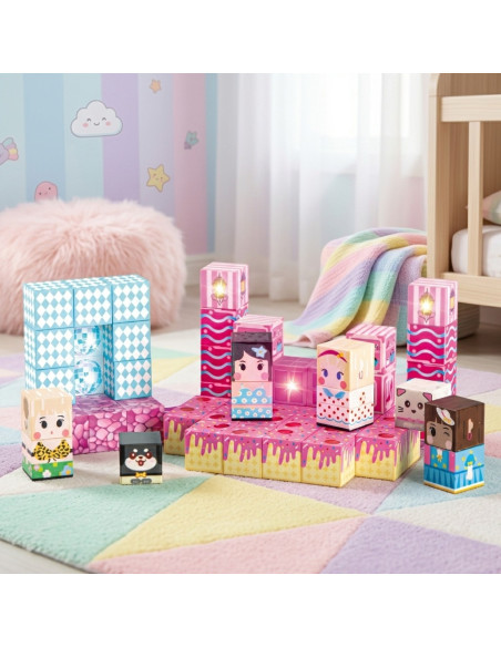 WOOPIE Magnetic Building Blocks Scene 59 pcs.