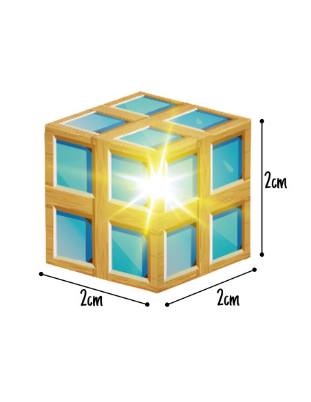 Woopie Magnetic Cubes 63 el Montessori Ocean Puzzle Game 3D