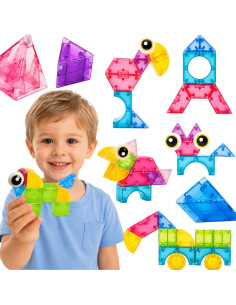 WOOPIE Magnetic Blocks 21pcs M Block Creative Educational Gift 3D