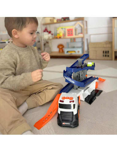 WOOPIE Interactive Truck Tow Truck Track with Sound and Light