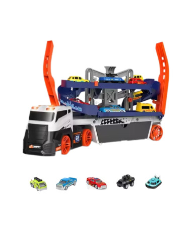 WOOPIE Interactive Truck Tow Truck Track with Sound and Light