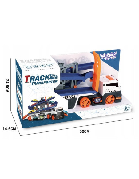 WOOPIE Interactive Truck Tow Truck Track with Sound and Light