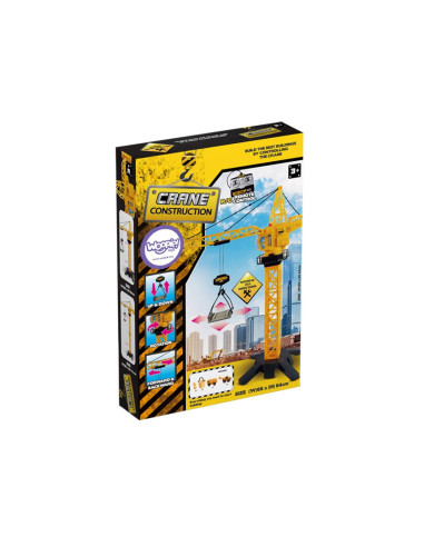 WOOPIE Remote Controlled Crane 103cm R/C Truck Excavator + 4 Accs.