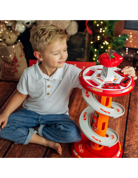 WOOPIE Spiral Track Car Garage 3 pcs.