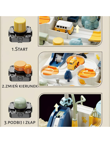 WOOPIE Interactive Car Track "Space Adventure"