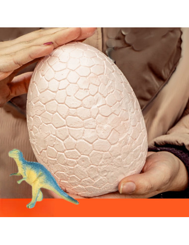 WOOPIE Dinosaur Egg Dig Archaeologist's Kit to Excavate 12 Dinosaurs