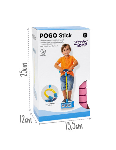 WOOPIE Foam Pogo Jumper for Kids for Jumping, Squeaking, Balance Training