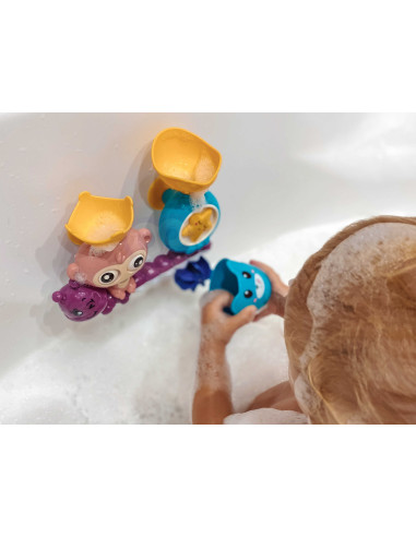 WOOPIE BABY Monkey Bath Water Toy + Cup