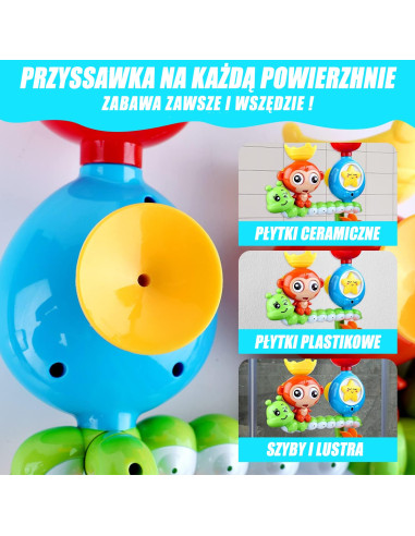 WOOPIE BABY Beždžionėlės vonios žaislas + puodelis