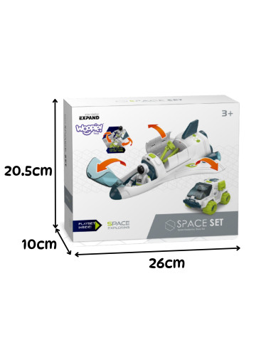 WOOPIE Space Shuttle and Rover Space Set