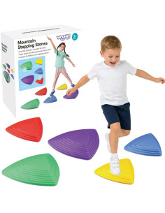 WOOPIE Sensory Stones Balance Training Anti-slip 6 pcs.