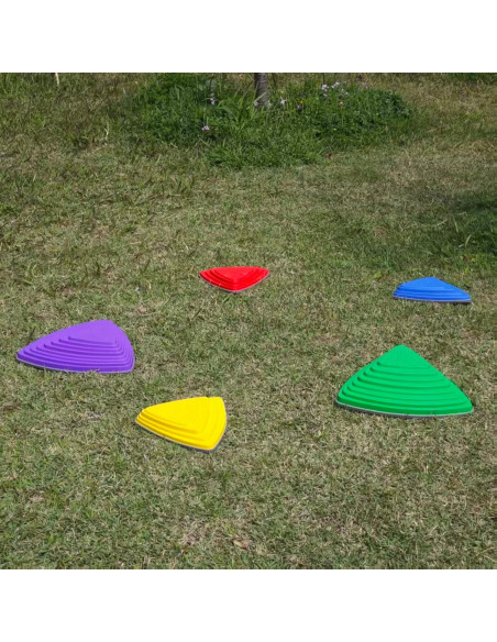 WOOPIE Sensory Stones Balance Training Anti-slip 6 pcs.