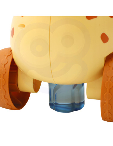 WOOPIE Giraffe Pusher 2-in-1 Bubble Machine for Kids
