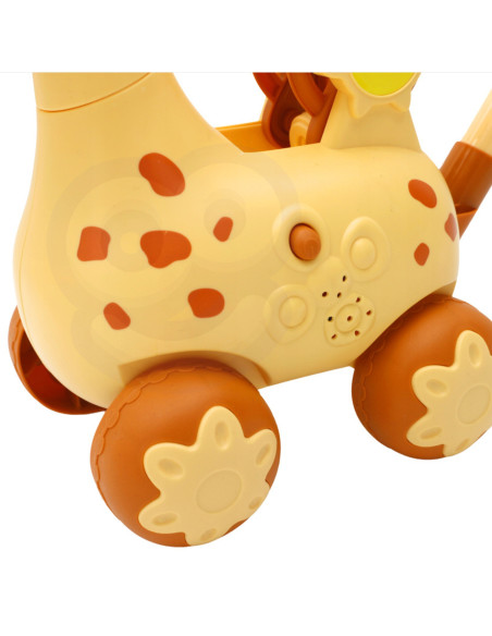 WOOPIE Giraffe Pusher 2-in-1 Bubble Machine for Kids