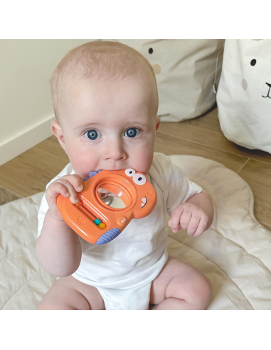 WOOPIE BABY Sensory Toy Teether Mirror Dino