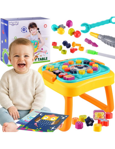 WOOPIE Interactive Educational Table Workshop and 3-in-1 Board
