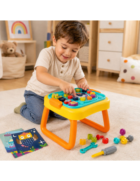 WOOPIE Interactive Educational Table Workshop and 3-in-1 Board