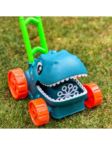 WOOPIE Dino burbulinė vejapjovė su dinozauru ir skysčiu