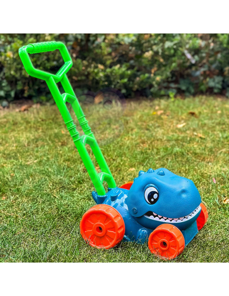 WOOPIE Dino burbulinė vejapjovė su dinozauru ir skysčiu