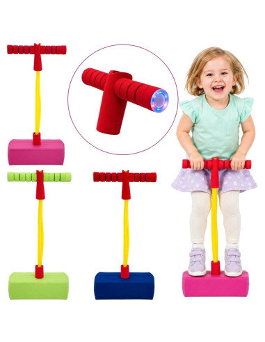 WOOPIE Foam Green Pogo Jumper for Kids for Jumping Balance Training