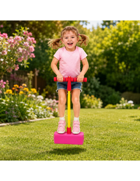 WOOPIE Foam Green Pogo Jumper for Kids for Jumping Balance Training