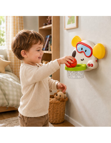WOOPIE BABY Interactive Dog Basketball Hoop for Kids
