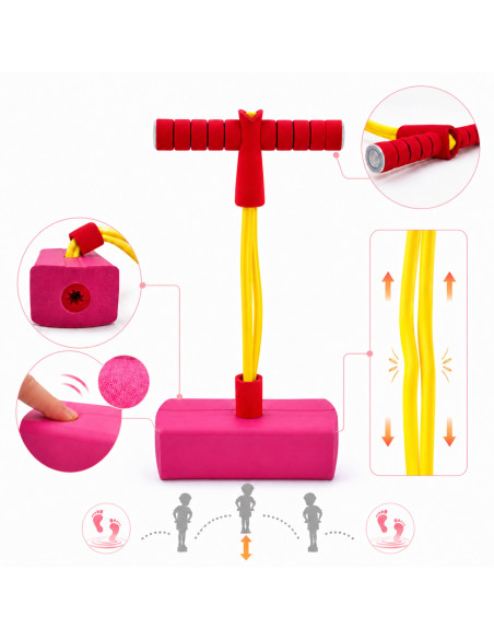 Игровой прыгунок из пенопласта WOOPIE, разные цвета.
