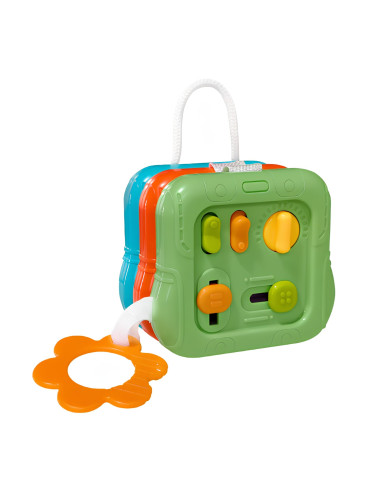 WOOPIE BABY Sensory Cube Manipulative 6-in-1 Educational Interactive Toy