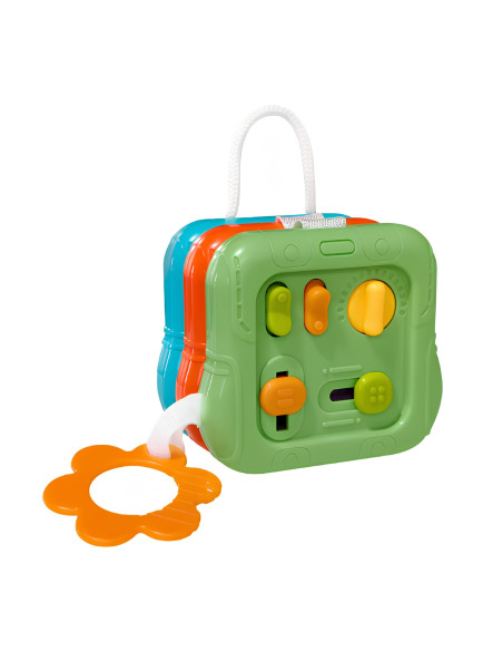 WOOPIE BABY Sensory Cube Manipulative 6-in-1 Educational Interactive Toy